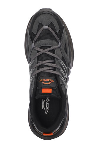 Slazenger ZALAR Men's Sneaker Shoes Dark Gray - Black - Thumbnail