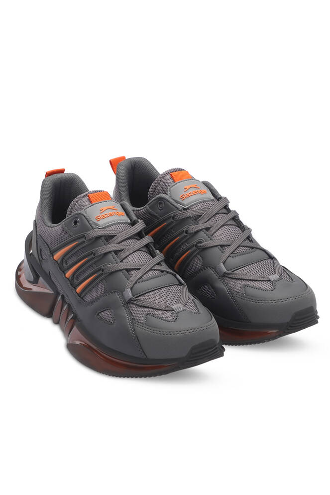 Slazenger ZALAR Men's Sneaker Shoes Dark Gray - Orange