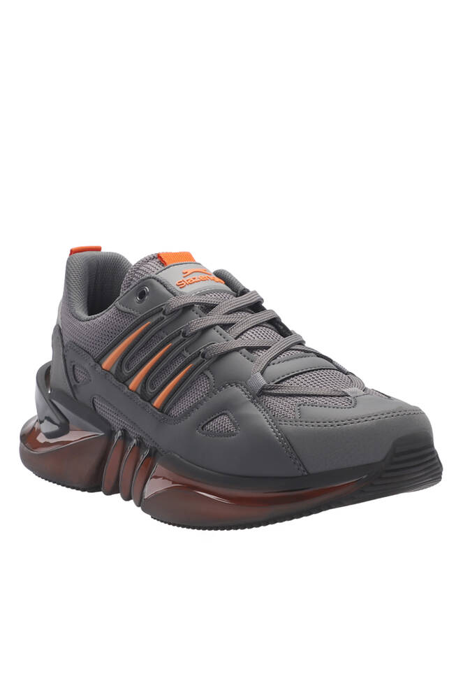 Slazenger ZALAR Men's Sneaker Shoes Dark Gray - Orange