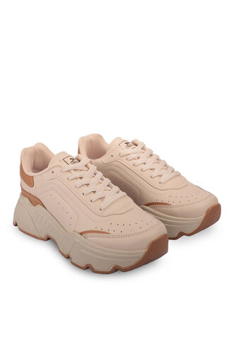 Slazenger ZALMON Women's Sneaker Shoes Beige - Thumbnail