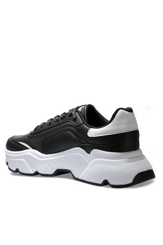 Slazenger ZALMON Women's Sneaker Shoes Black - White - Thumbnail