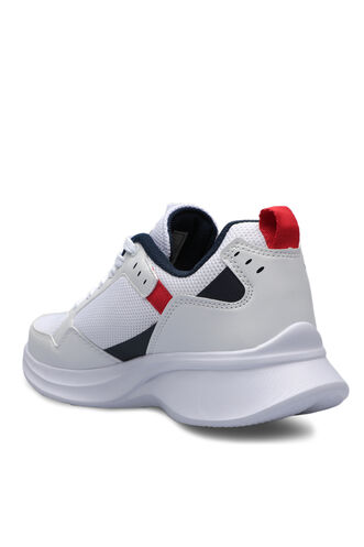 Slazenger ZAYN Men's Sneaker Shoes White - Navy - Red - Thumbnail