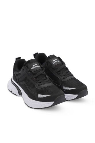 Slazenger ZELLA Women's Sneaker Shoes Black - White - Thumbnail