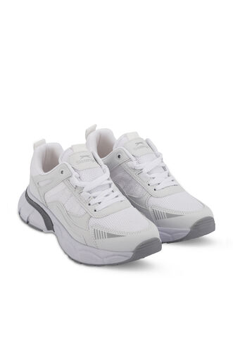 Slazenger ZELLA Women's Sneaker Shoes White - Silver - Thumbnail