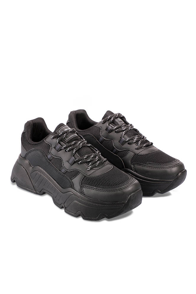 Slazenger ZELPHA Women's Sneaker Shoes Black - Black