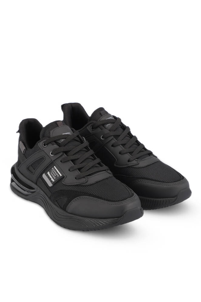 Slazenger ZEND Men's Sneaker Shoes Black - Black