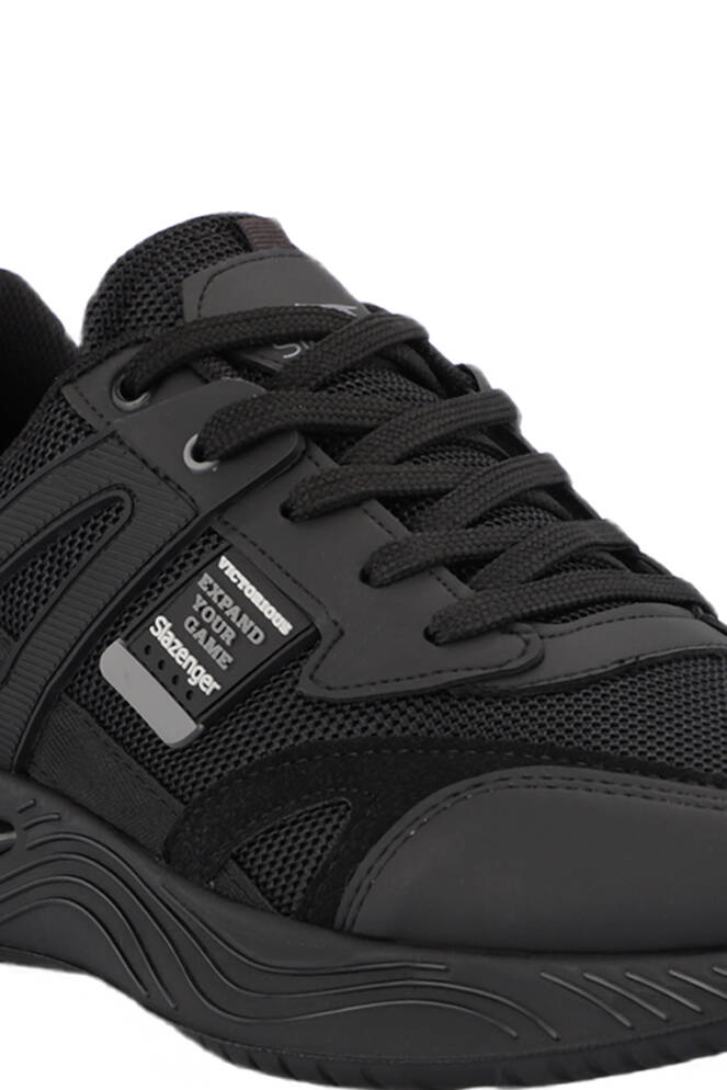 Slazenger ZEND Men's Sneaker Shoes Black - Black