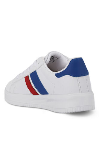 Slazenger ZENO Sneaker Men's Shoes White - Saks Blue - Thumbnail