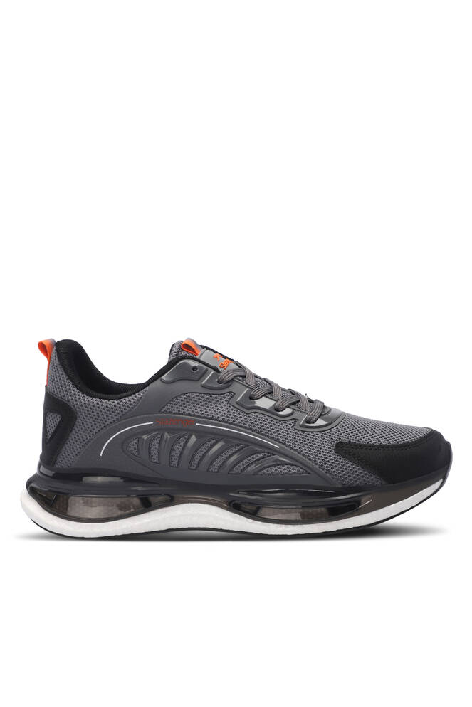 Slazenger ZEUS Men's Sneaker Shoes Dark Gray - Orange