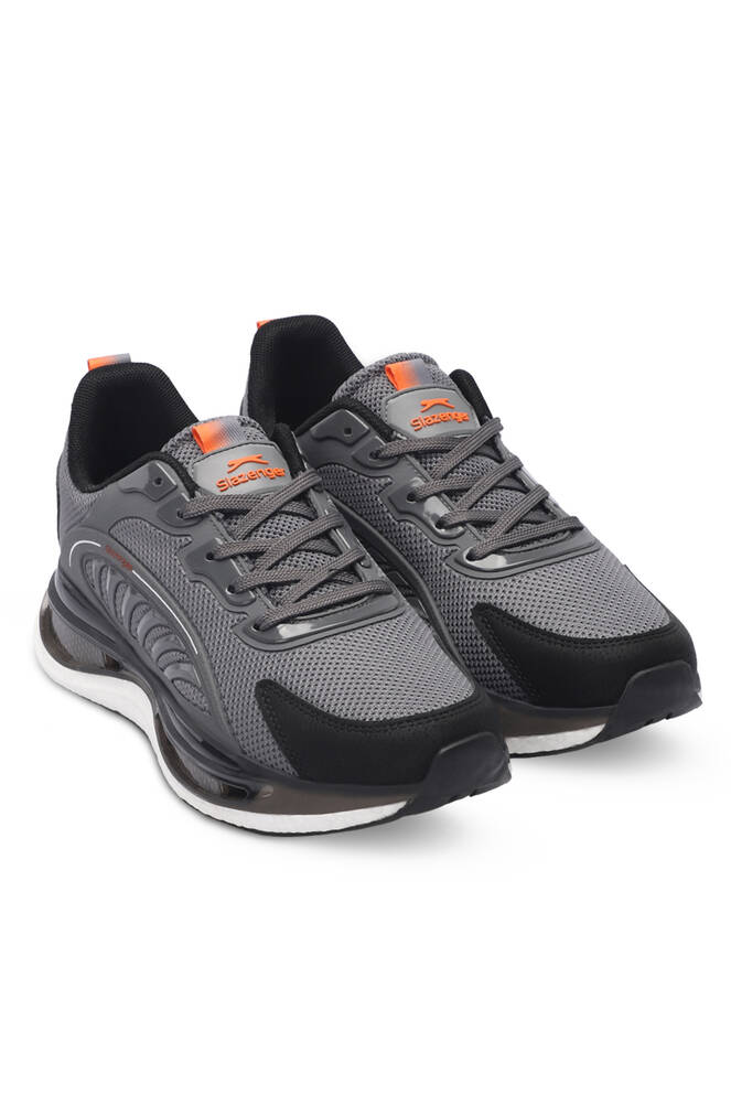 Slazenger ZEUS Men's Sneaker Shoes Dark Gray - Orange