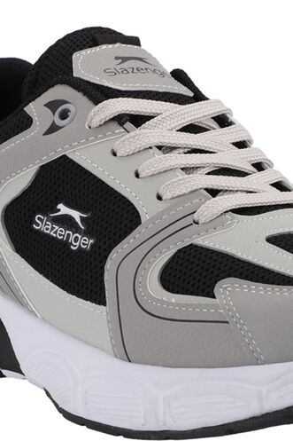 Slazenger ZEX Men's Sneaker Shoes Black - Gray - Thumbnail