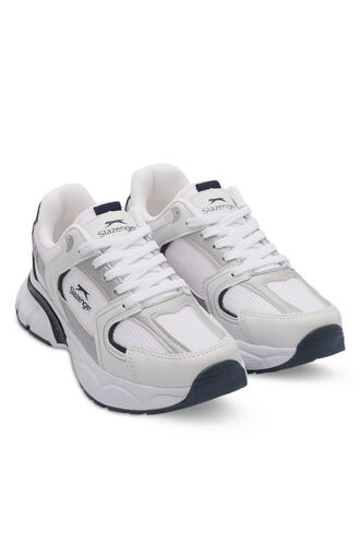 Slazenger ZEX Men's Sneaker Shoes White - Navy - Thumbnail