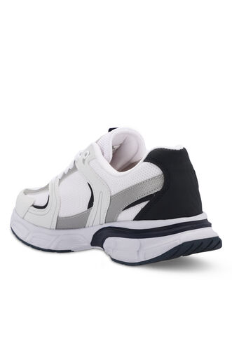 Slazenger ZEX Men's Sneaker Shoes White - Navy - Thumbnail