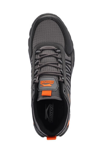 Slazenger ZEZE Men's Boots Dark Gray - Orange - Thumbnail