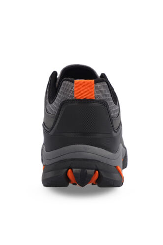 Slazenger ZEZE Men's Boots Dark Gray - Orange - Thumbnail