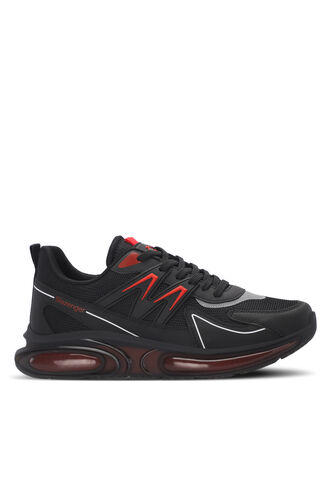 Slazenger - Slazenger ZIGOR Men's Sneaker Shoes Black - Red