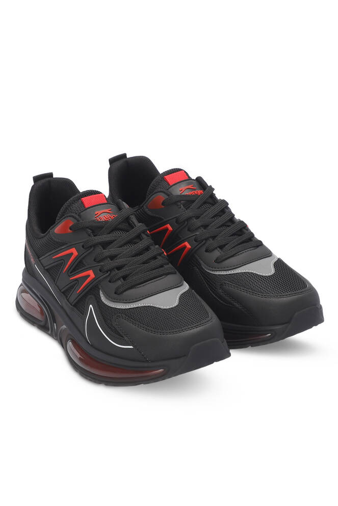 Slazenger ZIGOR Men's Sneaker Shoes Black - Red