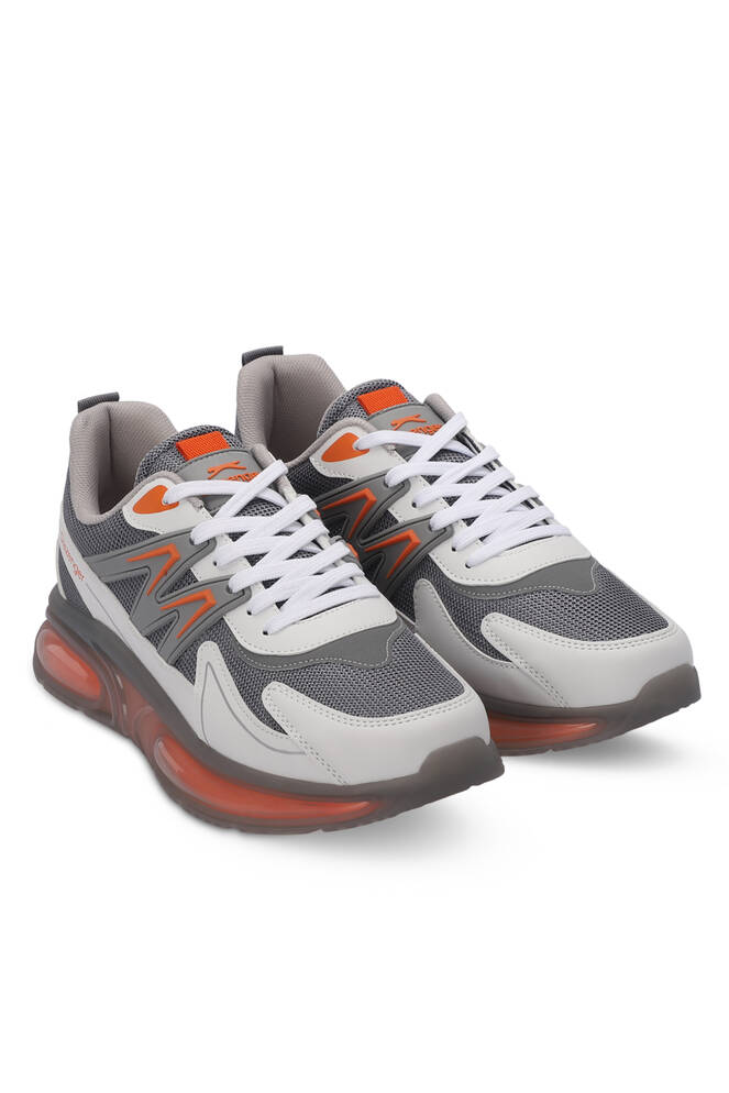 Slazenger ZIGOR Men's Sneaker Shoes Gray - Orange