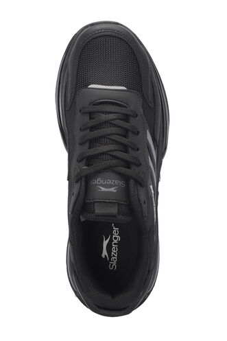 Slazenger ZION Men's Sneaker Shoes Black - Dark Gray - Thumbnail