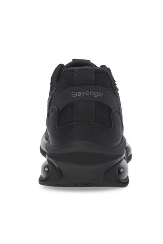 Slazenger ZION Men's Sneaker Shoes Black - Dark Gray - Thumbnail