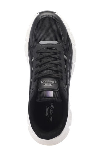 Slazenger ZIPLINE Men's Sneaker Shoes Black - Dark Gray - Thumbnail