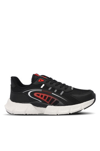 Slazenger - Slazenger ZIPLINE Men's Sneaker Shoes Black - Red