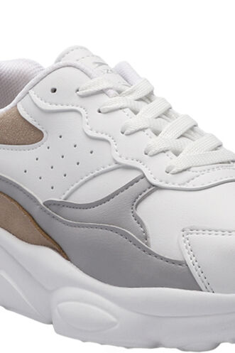 Slazenger ZOLA Women's Sneaker Shoes White - Gray - Thumbnail