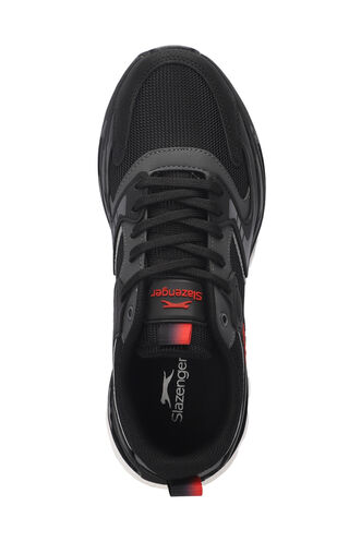 Slazenger ZOWIE Men's Sneaker Shoes Black - Red - Thumbnail