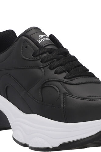 Slazenger ZUSA Women's Sneaker Shoes Black - White - Thumbnail