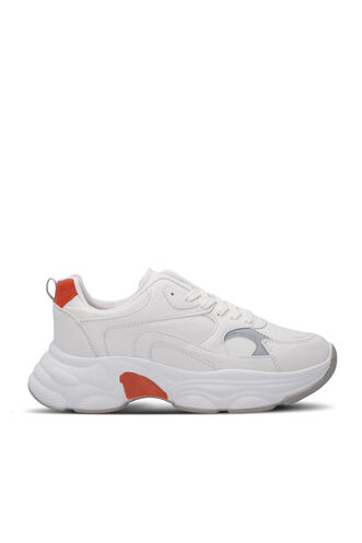 Slazenger - Slazenger ZUSA Women's Sneaker Shoes White - Orange