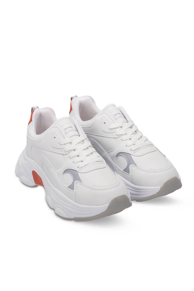 Slazenger ZUSA Women's Sneaker Shoes White - Orange