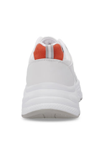 Slazenger ZUSA Women's Sneaker Shoes White - Orange - Thumbnail