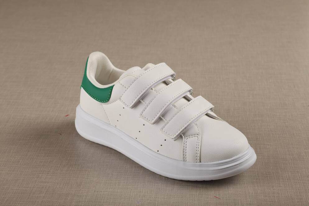 TENT F Unisex Çocuk Sneaker Beyaz / Yeşil