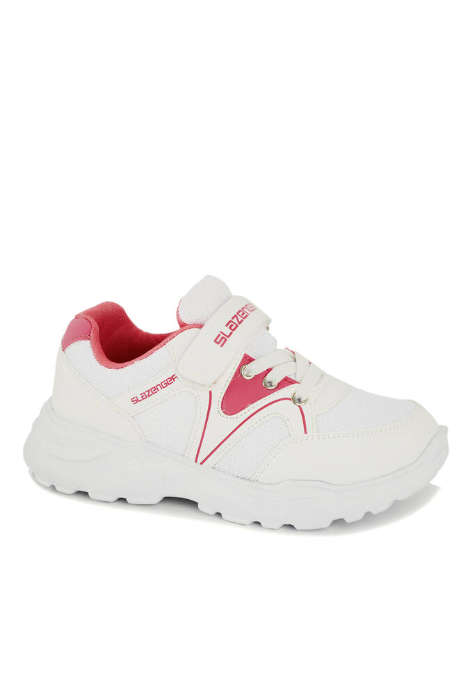 Slazenger DANKO Sneaker Kız Çocuk Ayakkabı Beyaz - Fuşya