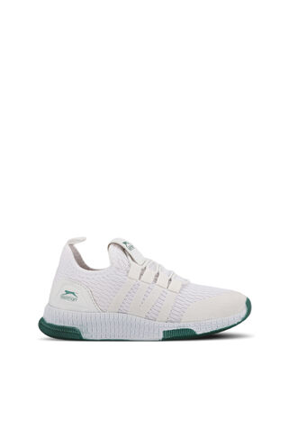 Slazenger - Slazenger EXPO Sneaker Unisex Çocuk Ayakkabı Beyaz - Yeşil
