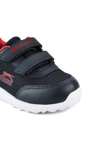 Slazenger FAINA Sneaker Erkek Çocuk Ayakkabı Lacivert - Kırmızı - Thumbnail
