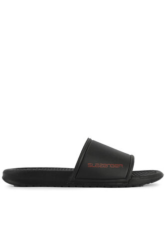 Slazenger FOOT Erkek Terlik Siyah - Kırmızı - Thumbnail