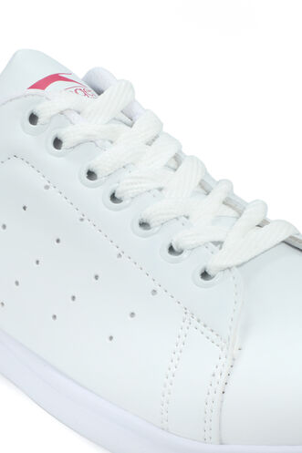 Slazenger IBTIHAJ Sneaker Kadın Ayakkabı Beyaz - Fuşya - Thumbnail