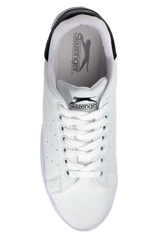 Slazenger IBTIHAJ Sneaker Kadın Ayakkabı Beyaz - Siyah - Thumbnail