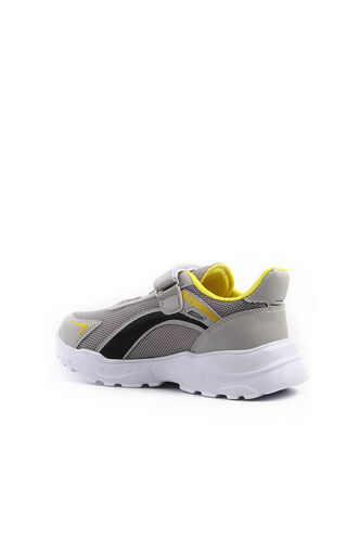 Slazenger KARISSA Sneaker Erkek Çocuk Ayakkabı Gri - Siyah - Thumbnail