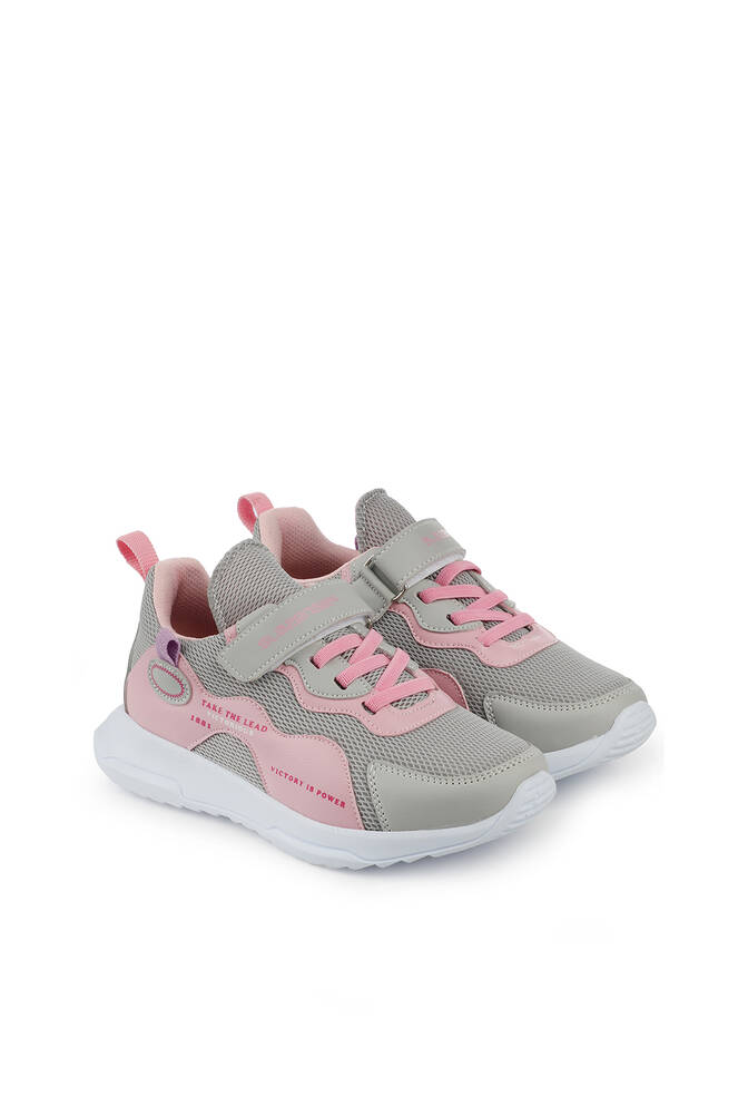 Slazenger KEALA Sneaker Kız Çocuk Ayakkabı Gri - Pembe