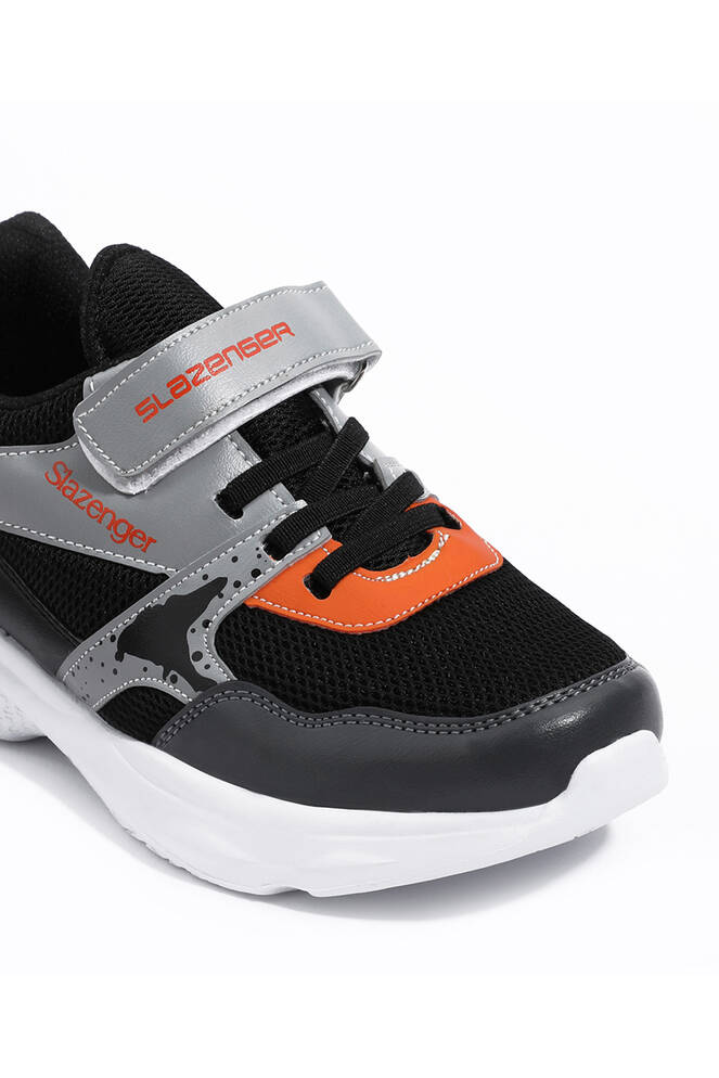 Slazenger KUNTI Sneaker Erkek Çocuk Ayakkabı Siyah - Gri