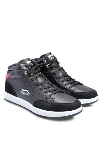 Slazenger PACE Sneaker Kadın Ayakkabı Siyah - Beyaz - Thumbnail