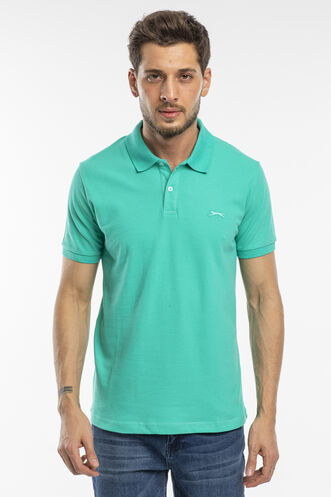 Slazenger - Slazenger SALVATOR Erkek Kısa Kollu T-Shirt Yeşil