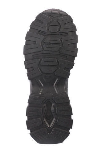 Slazenger ZAK Sneaker Kadın Ayakkabı Siyah Rugan - Thumbnail