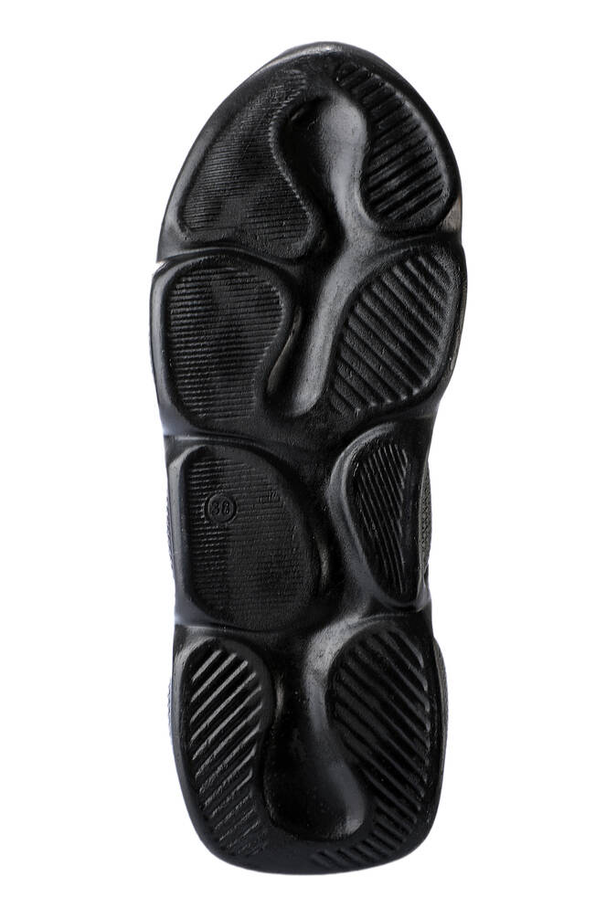 Slazenger ZERAH Sneaker Kadın Ayakkabı Siyah - Siyah