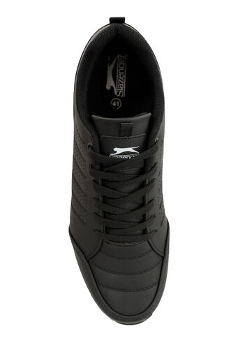 Slazenger ZOOMA Sneaker Erkek Ayakkabı Siyah - Beyaz - Thumbnail